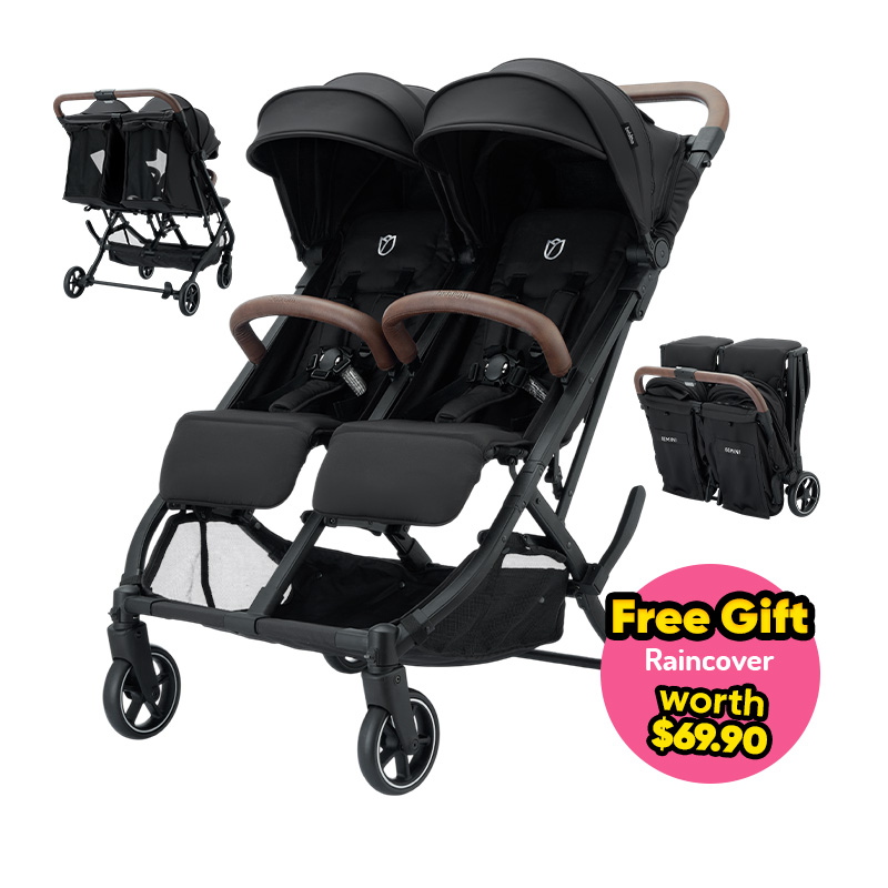Beblum Gemini Twin Stroller + FREE GIFT | Buy Online | Mummys Market